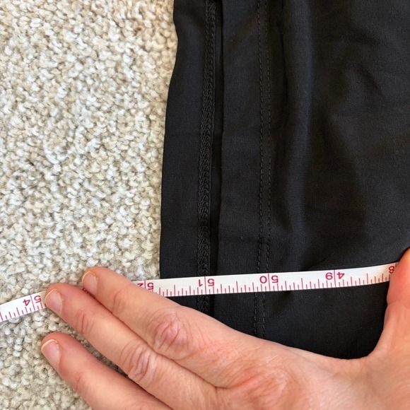 Eloquii Faux Wrap Maxi Dress Womens 18 Black V Neck NWT Formal Elegant - Picture 13 of 13